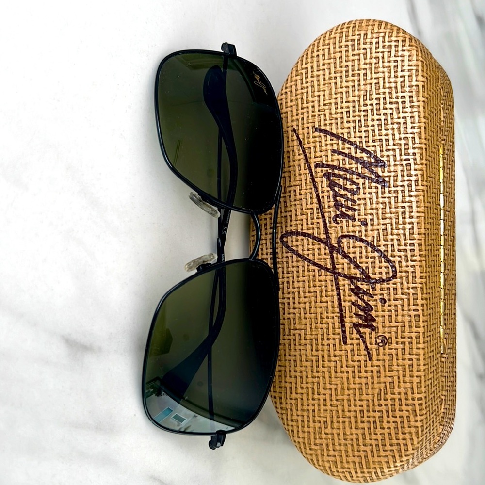 Maui Jim MJ made in Japan sunglasses man unissex used 246-02 59/17-120